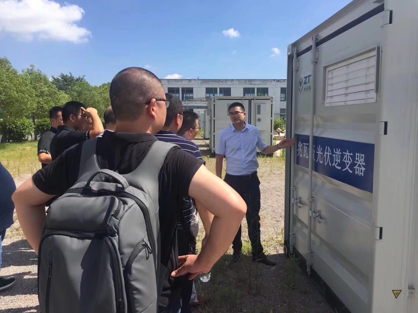 儲能電站技術光儲充項目考察團江蘇站